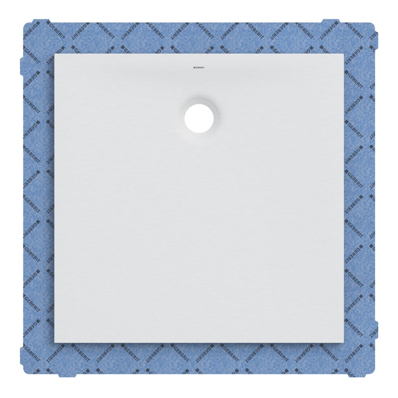 Brodzik do kabiny prysznicowej biały 100x100 Geberit Olona