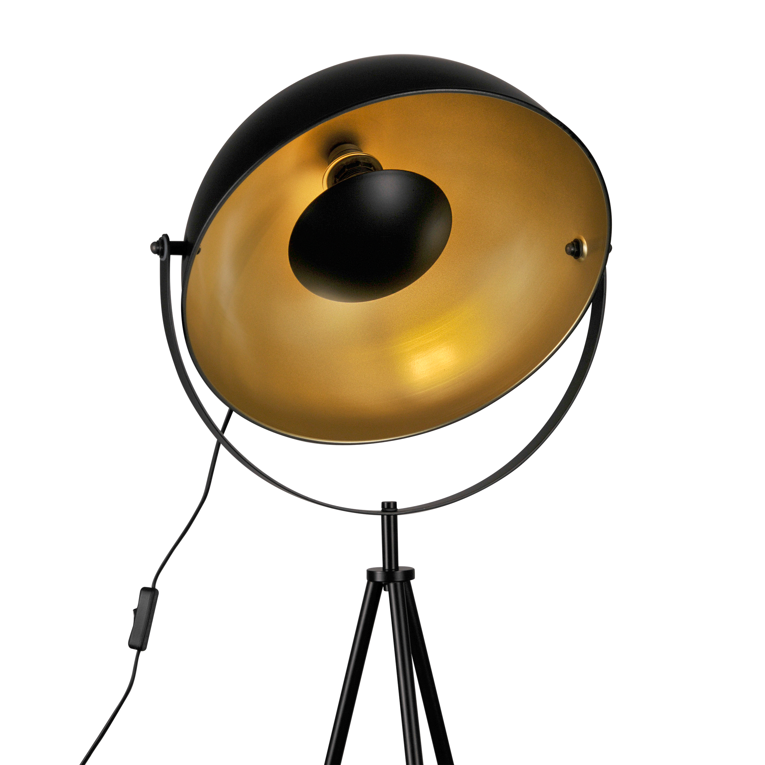 Lampa podłogowa Matylda czarna E27 - 5