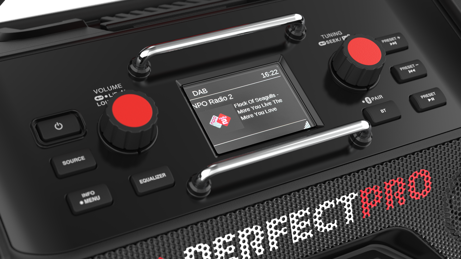 Radio de chantier rocktagon 18v - 7