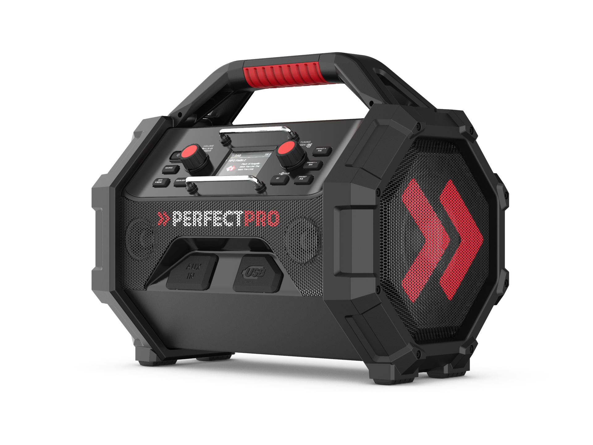 Radio de chantier rocktagon 18v - 4