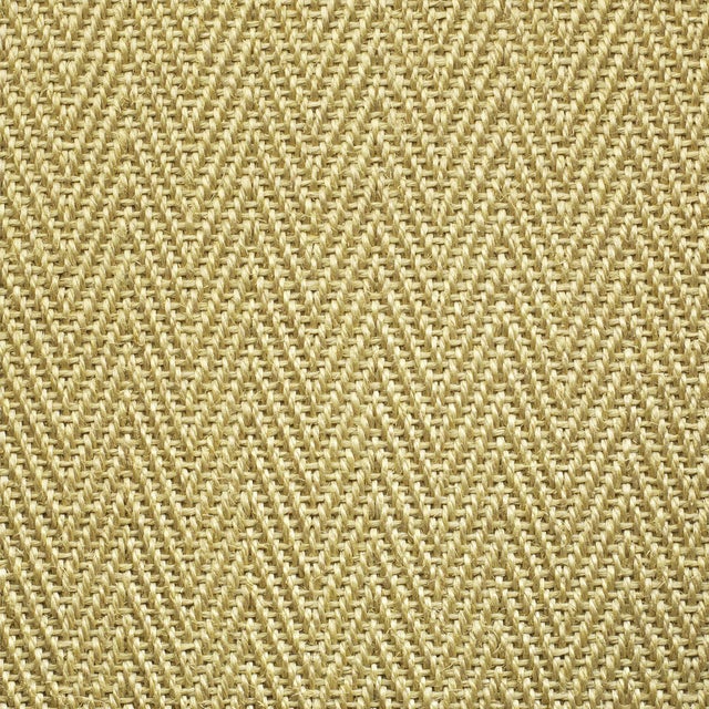 Sisal structuré blanc crème, Chevron fin, rouleau l.4 m