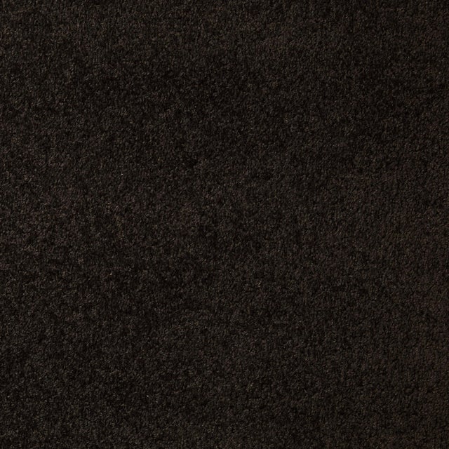 Moquette tufté uni noir, rouleau l.4 m