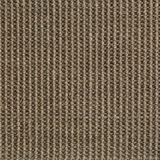 Sisal structuré marron glacé petite boucle, rouleau l.4 m