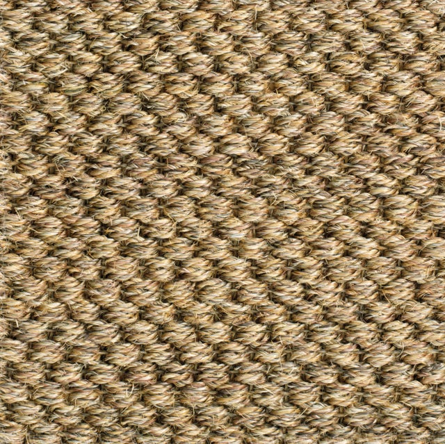 Sisal structuré beige, Orge, rouleau l.4 m