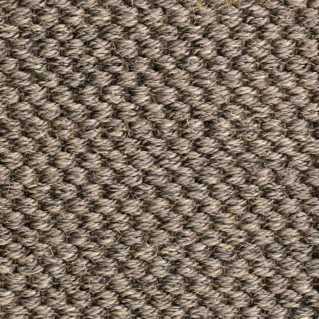 Sisal structuré gris poivré, Nuage, rouleau l.4 m