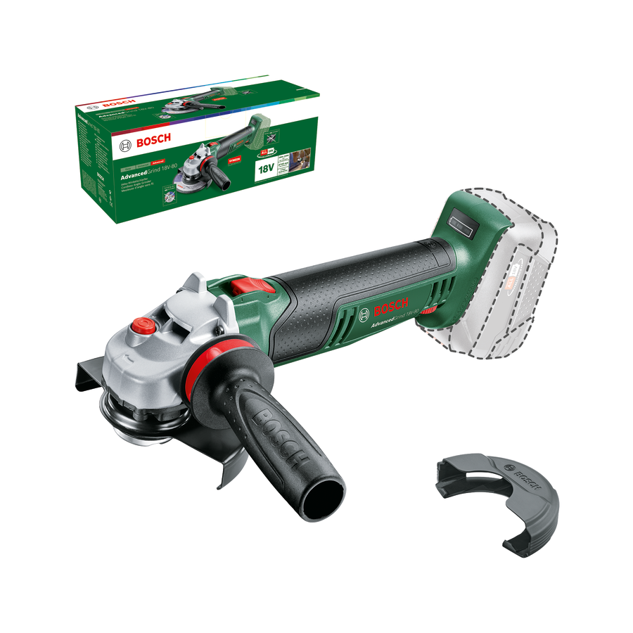 Amoladora bosch advanced. 18v 125mm