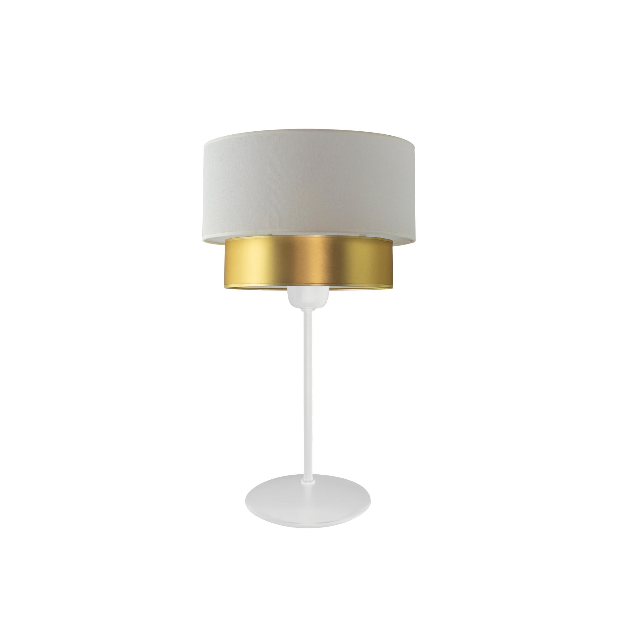 Lámpara de mesa yasmina 1 luz e27 15 cm amarilla