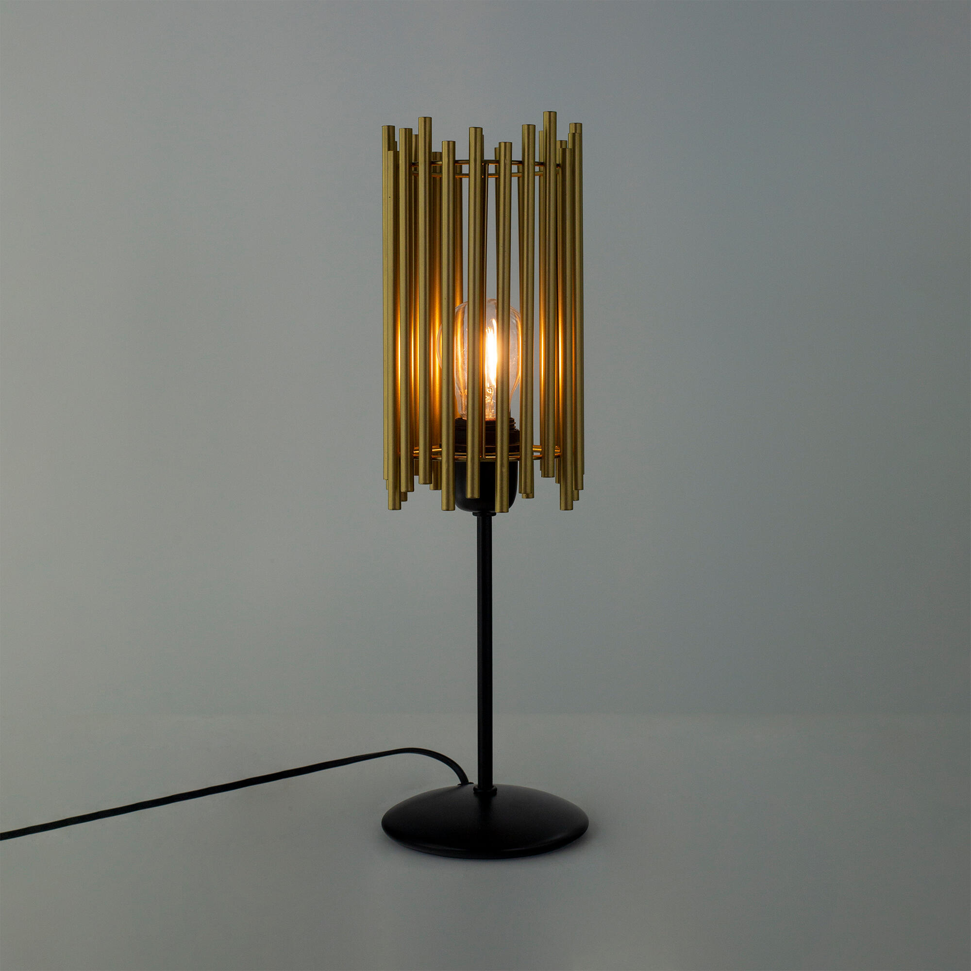 Lámpara de mesa nubia 1 luz e27 12 cm amarilla