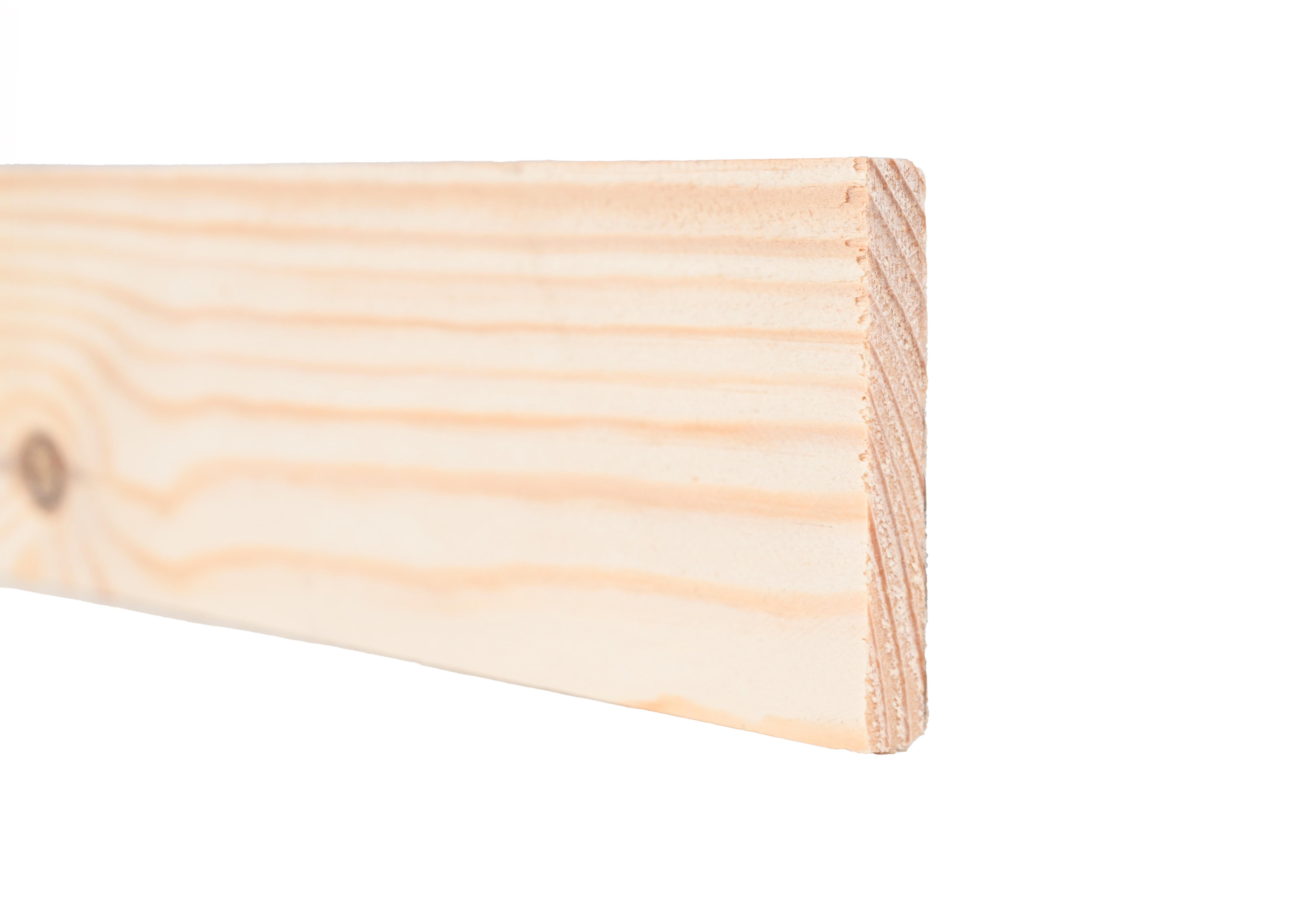 Kit de 5 tapetas lisas de pino para puerta Málaga color beige de 70x10x2200 - 4