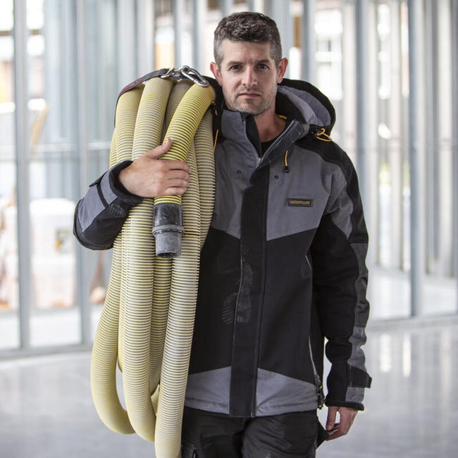 Veste de travail Triton, CATERPILLAR noir, taille m Leroy Merlin