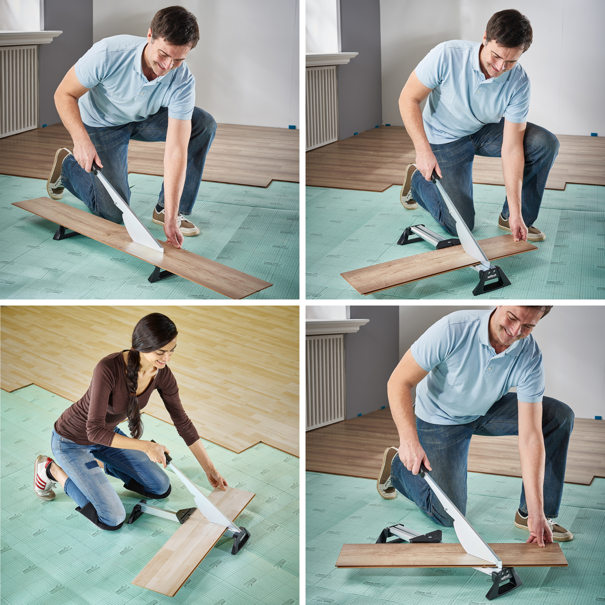 Guilhotina corte lâminado wolfcraft lc600 - 7