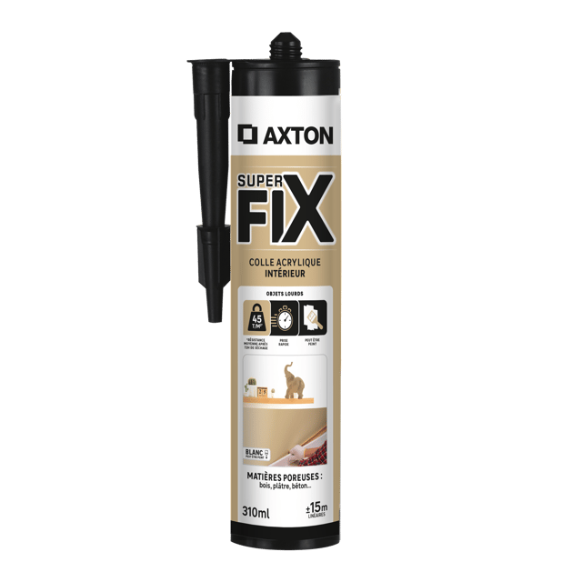Colle acrylique de fixation AXTON, 310ml