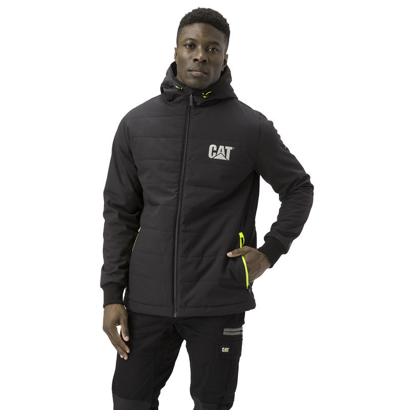Veste de travail Tech hybrid, CATERPILLAR noir, taille l - 3