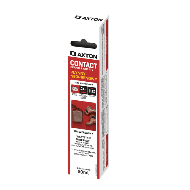 Klej kontaktowy butapren 50 ml bezbarwny Axton
