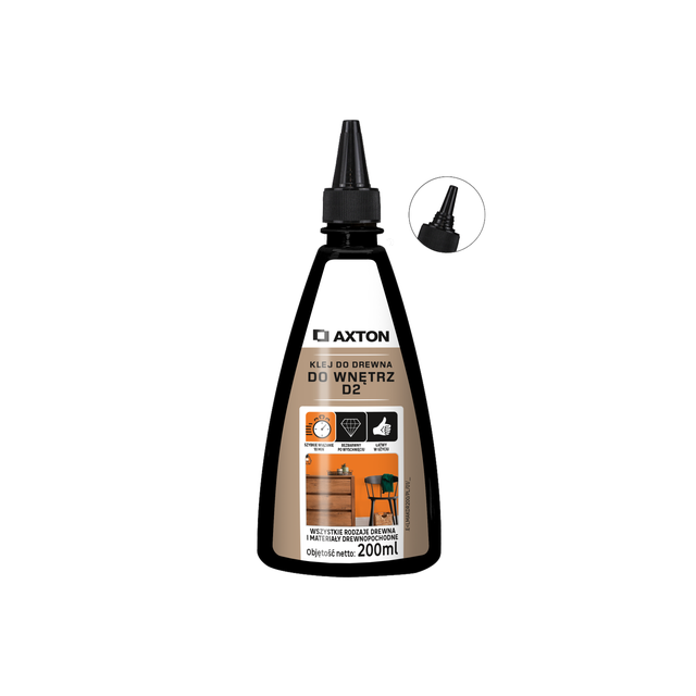 Klej do drewna D2 200 ml Axton