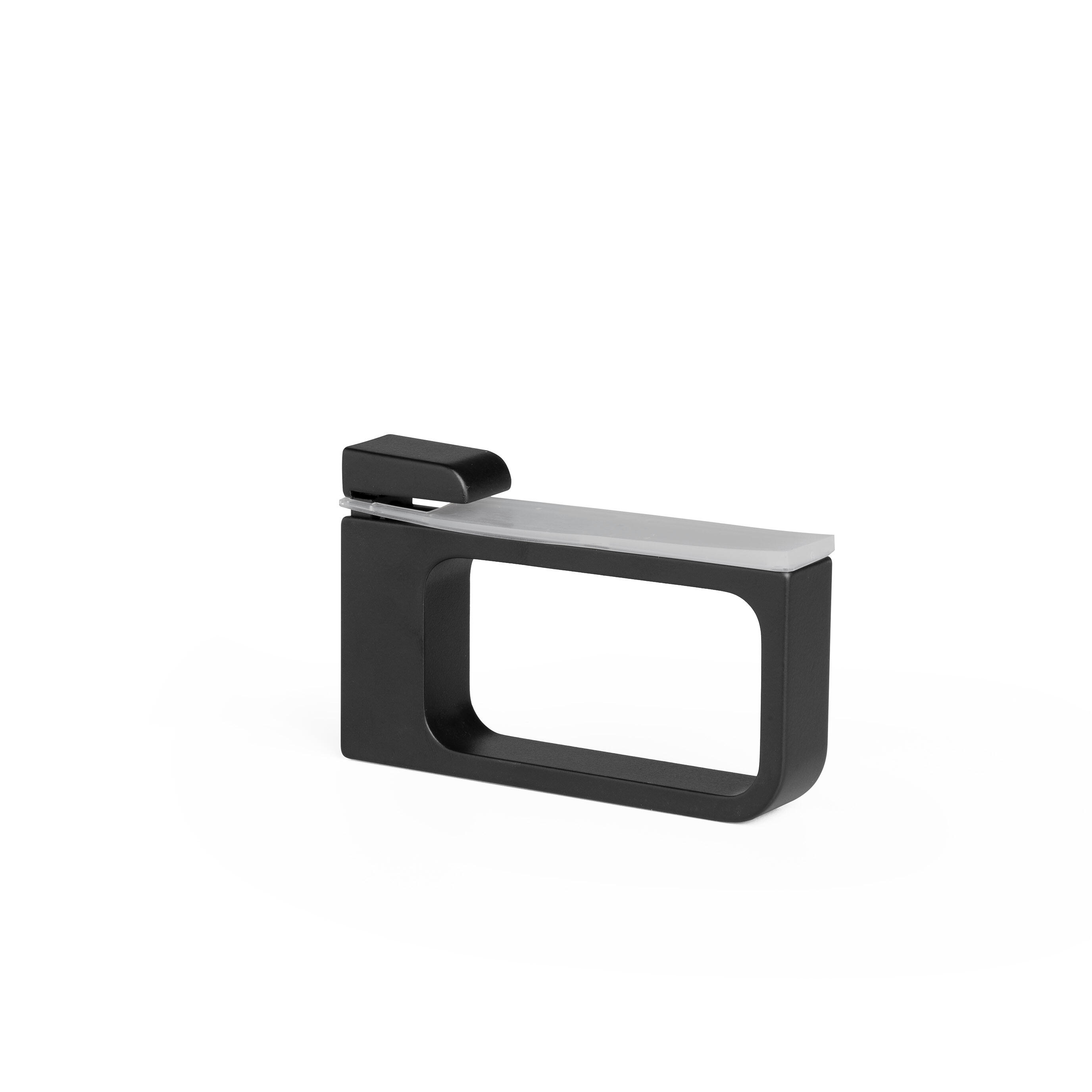 Support étagère Clapton noir - 3