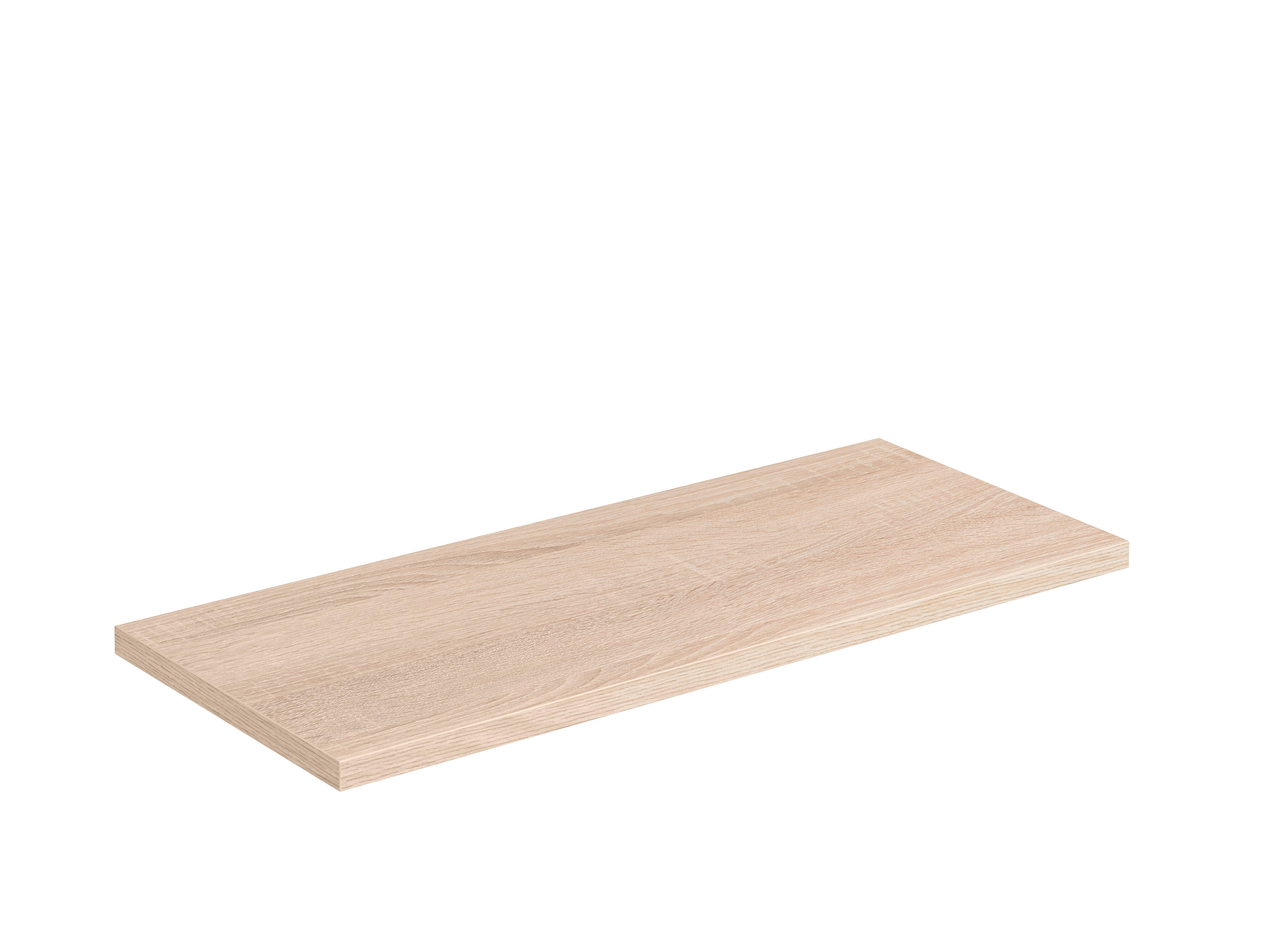 Etagère murale Chany décor chêne sonoma, L.60 x P.25 cm, Ep.18 mm - 2