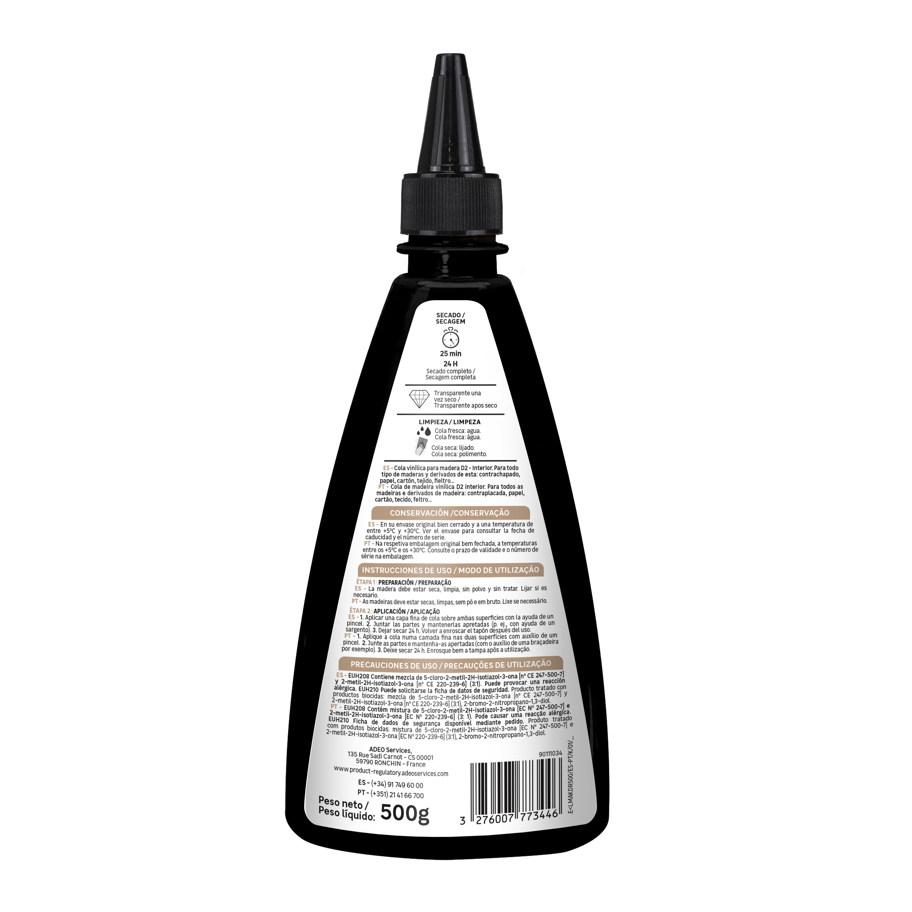 Cola Branca para Madeira Axton 500gr - 4