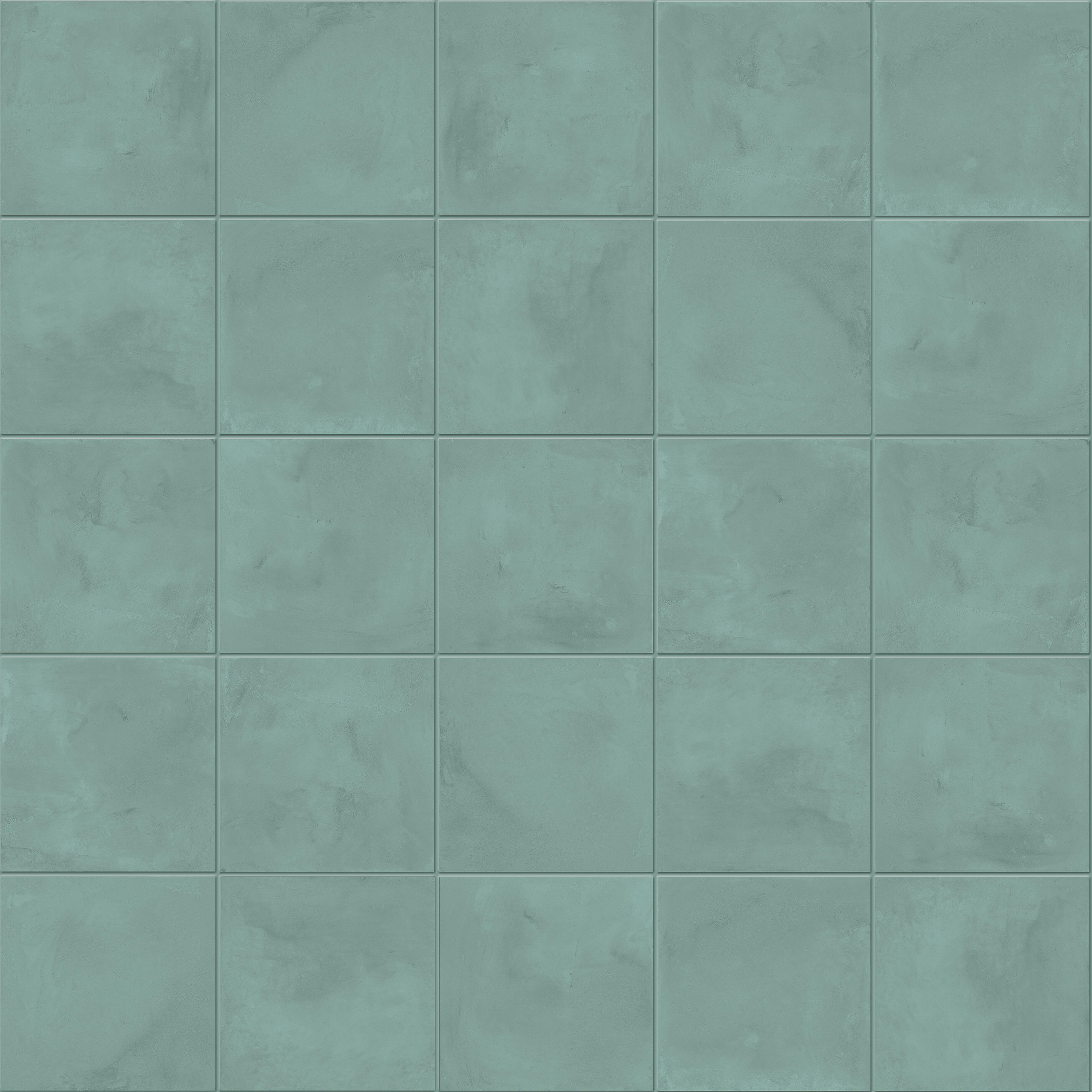 Piastrella da pavimento e rivestimento interno 20 x 20 cm non rettificato in gres porcellanato non smaltato verde opaco Deco Art R9 traffico intenso (pei 4/5) Sp. 8.5 mm 12 mq - 4
