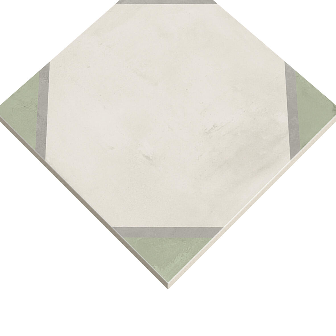 Piastrella da pavimento e rivestimento interno in gres porcellanato 20 x 20 cm non rettificato non smaltato Milano Dolce opaco Deco Art R9 traffico intenso (pei 4/5) Sp. 8.5 mm 1.2 mq - 3