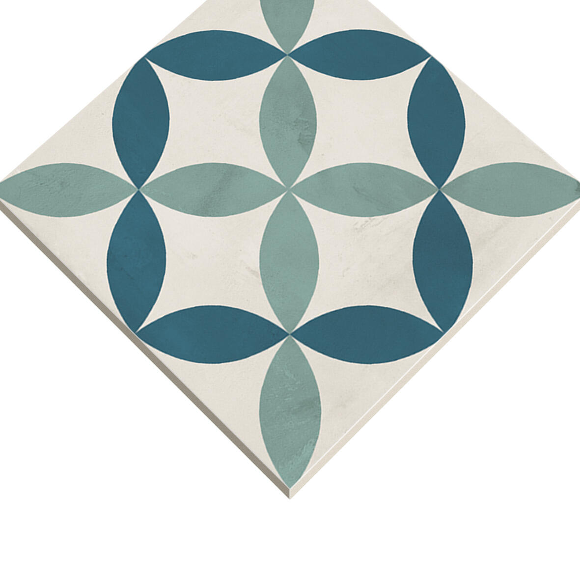 Piastrella da pavimento e rivestimento interno 20 x 20 cm non rettificato in gres porcellanato non smaltato Venezia Intenso opaco Deco Art R9 traffico intenso (pei 4/5) Sp. 8.5 mm 1.2 mq - 4