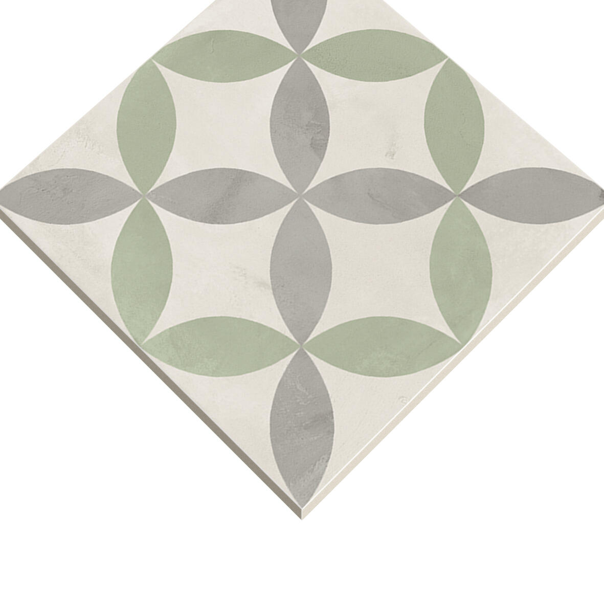 Piastrella da pavimento e rivestimento interno 20 x 20 cm non rettificato in gres porcellanato non smaltato Venezia Dolce opaco Deco Art R9 traffico intenso (pei 4/5) Sp. 8.5 mm 1.2 mq - 3