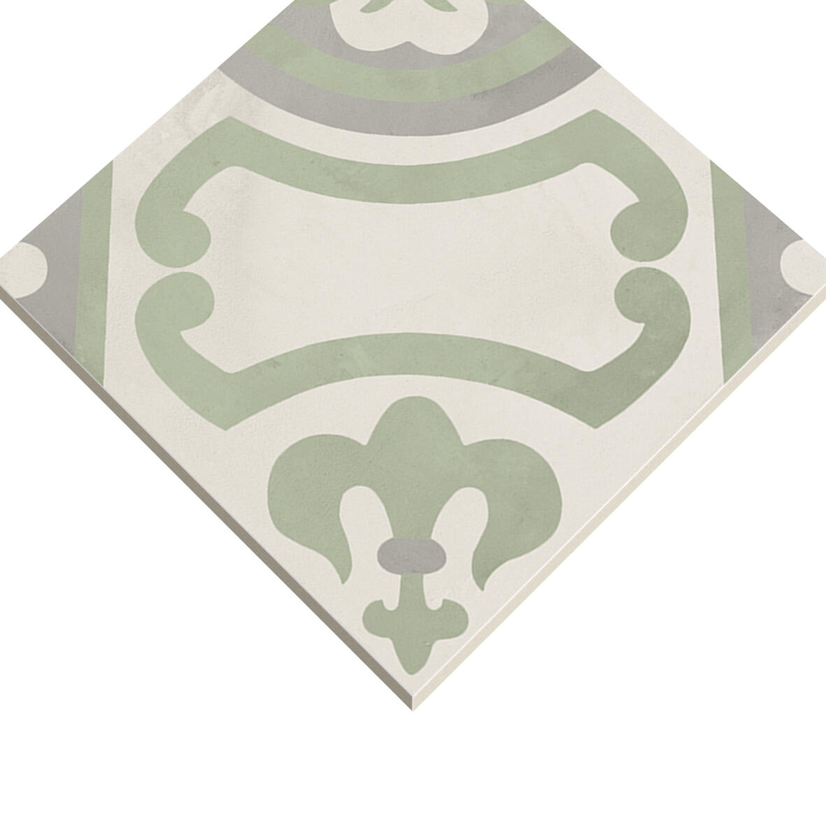 Piastrella da pavimento e rivestimento interno in gres porcellanato 20 x 20 cm non rettificato non smaltato Palermo Dolce opaco Deco Art R9 traffico intenso (pei 4/5) Sp. 8.5 mm 1.2 mq - 3