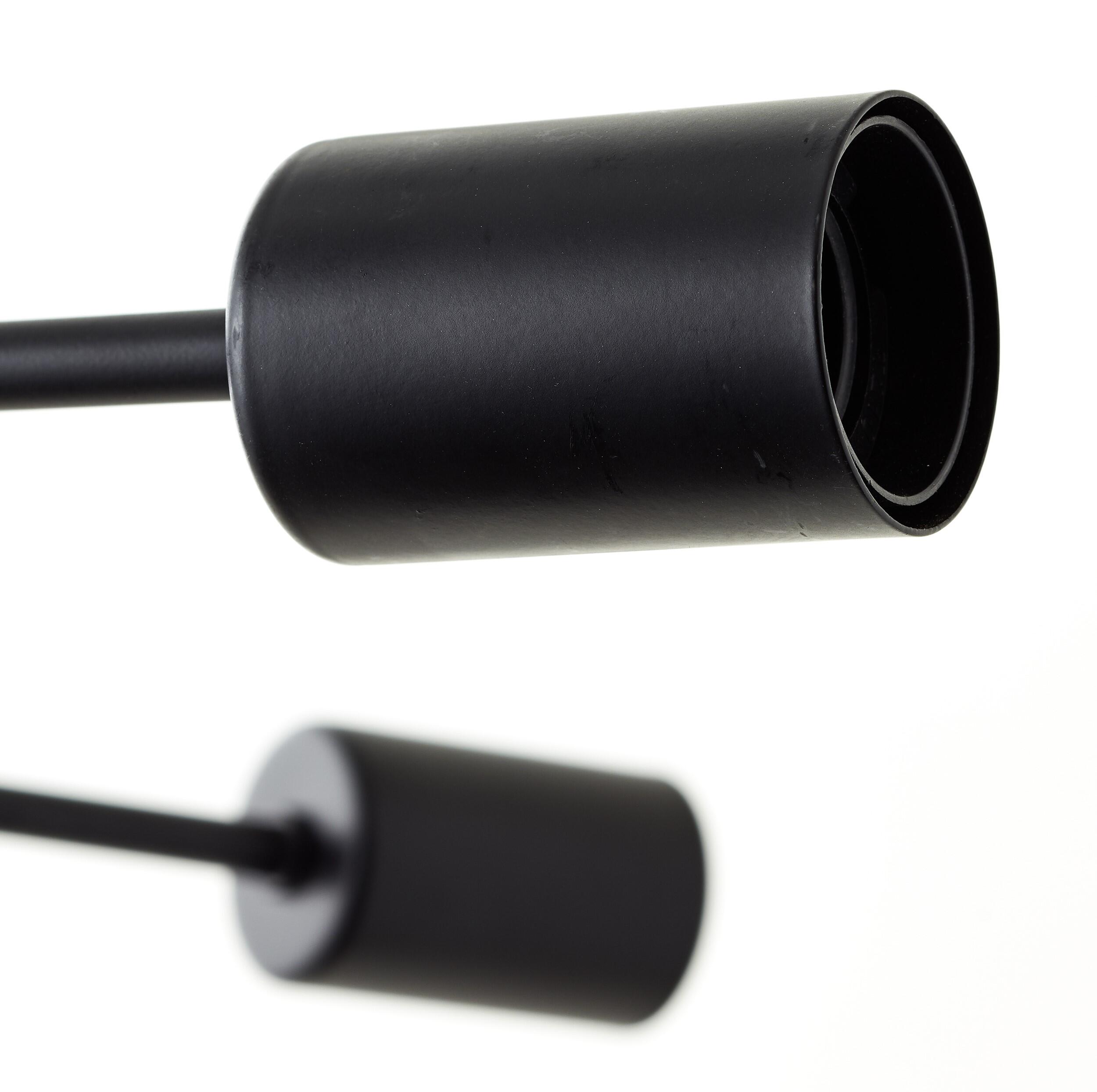 Lampadario Moderno Dree PE18 / E27 / w/o bulbs nero paralume nero 18x E27 Ø98cm BRILLIANT - 4