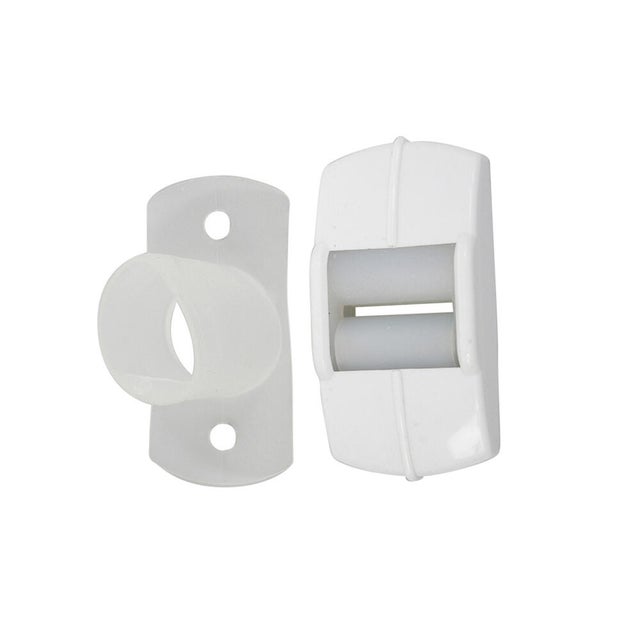 Guide sangle pvc verni, H.45 x L.22 x P.10 mm