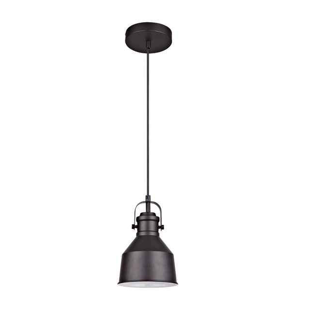 Lampa wisząca Ezio czarna E27 Inspire
