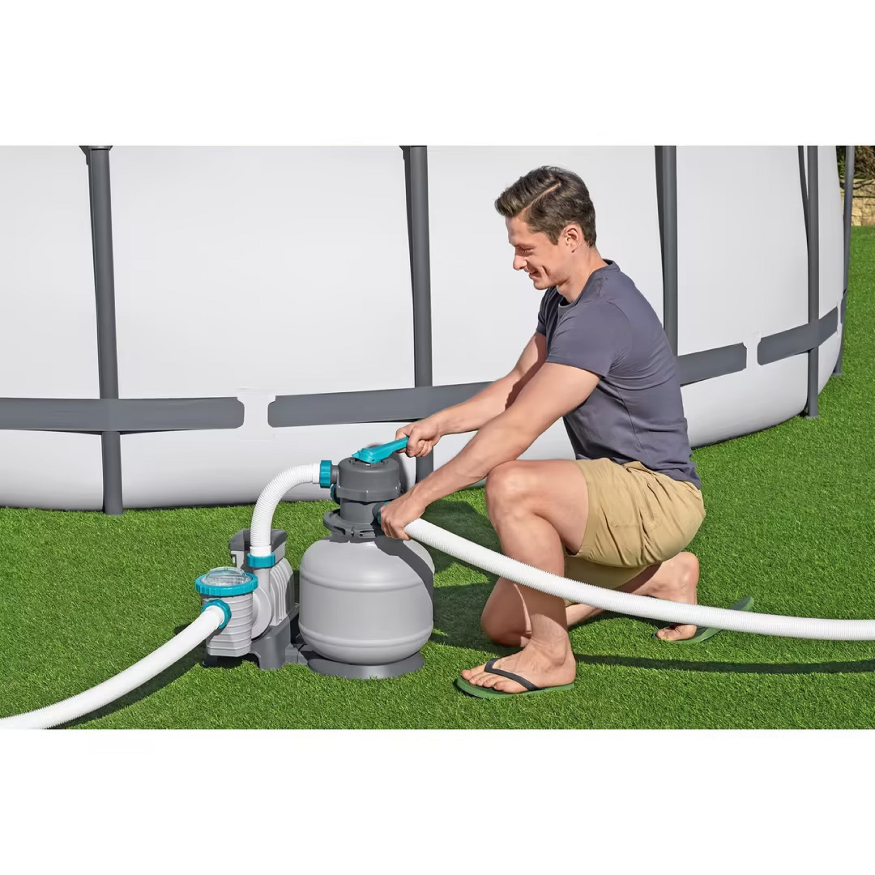 Pompa filtrująca piaskowa do basenu 8.3m³/h 58499 Bestway - 2