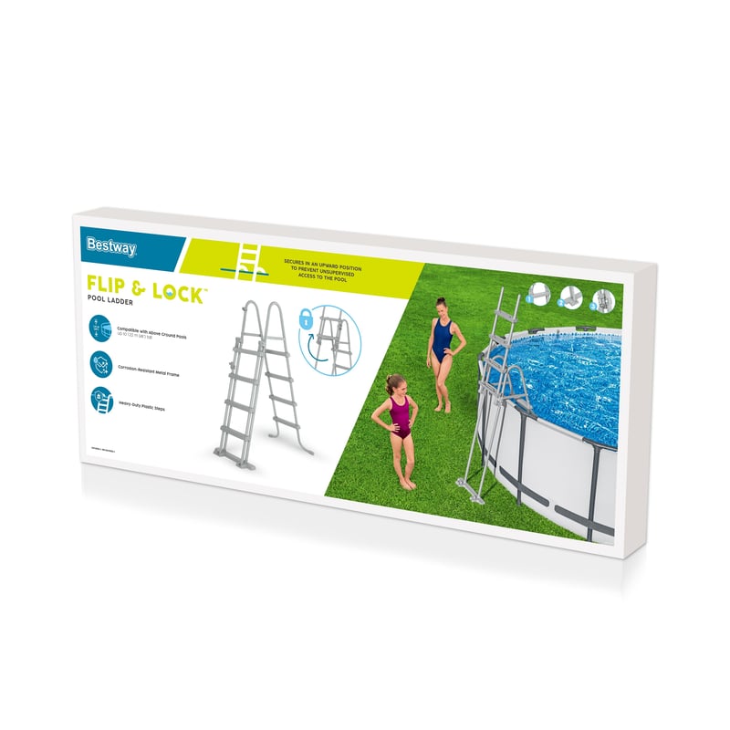 Drabinka basenowa 122 cm Bestway 58331 do basenu