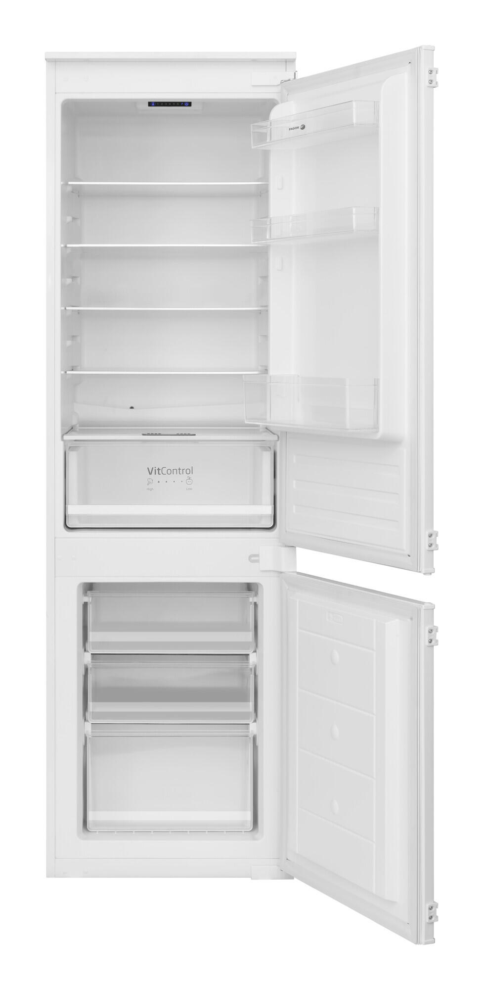 Frigorífico combi integrable fagor de 1.77m 270litros clase e