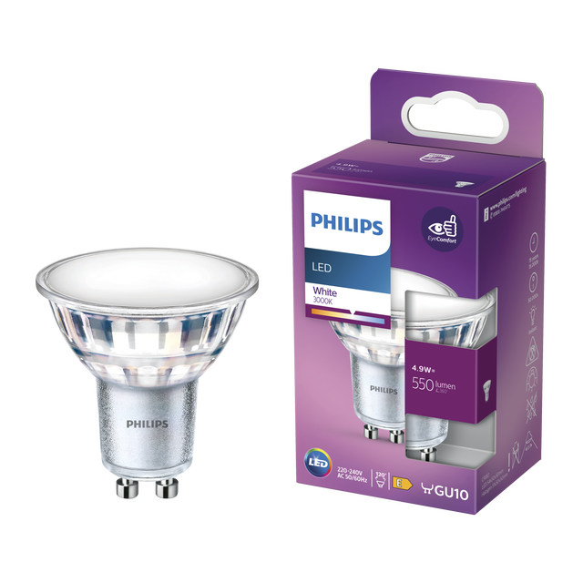 Żarówka LED 4,9 W 550 lm Ciepła biel Philips
