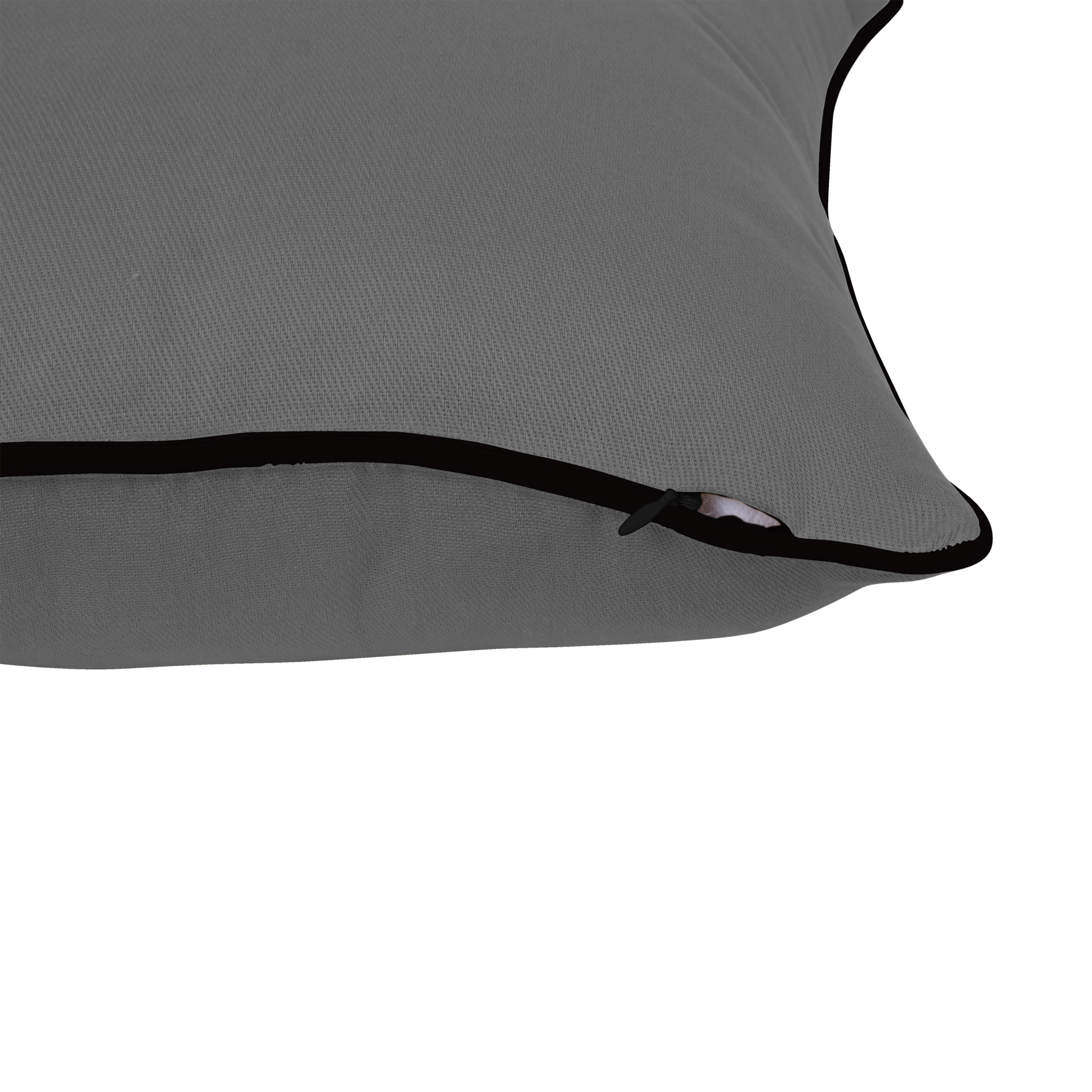Housse de coussin Kalpe gris / argent, 45 x 45 cm - 7