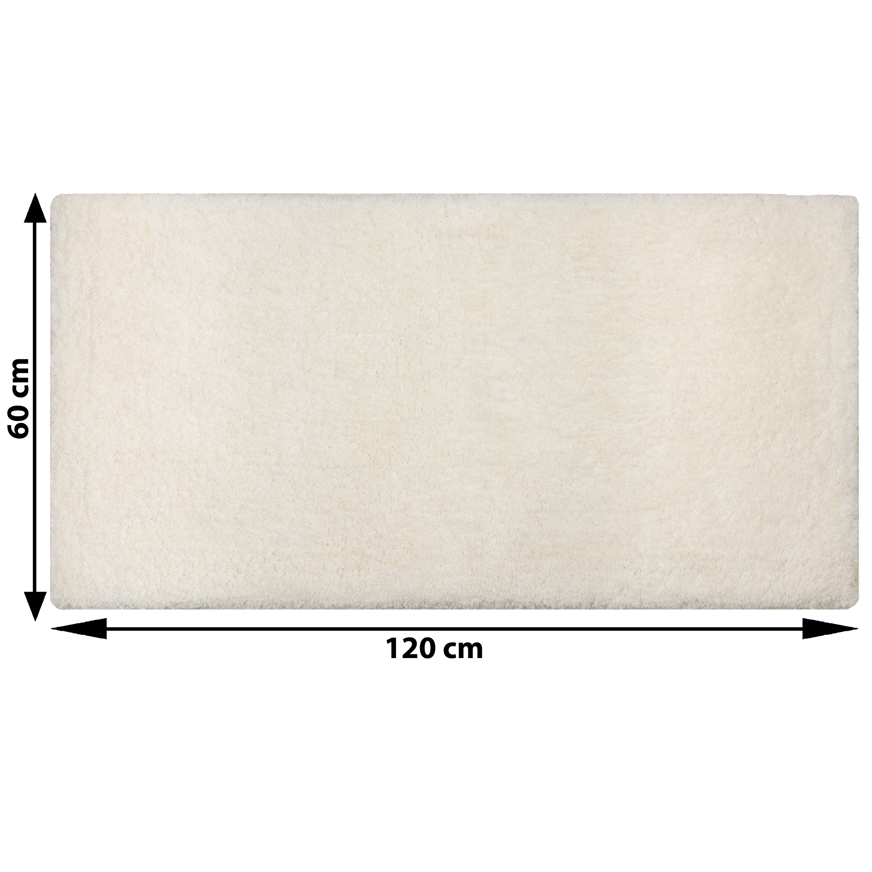 Tapete Talka Shaggy 60x120cm creme 5 Inspire - 2