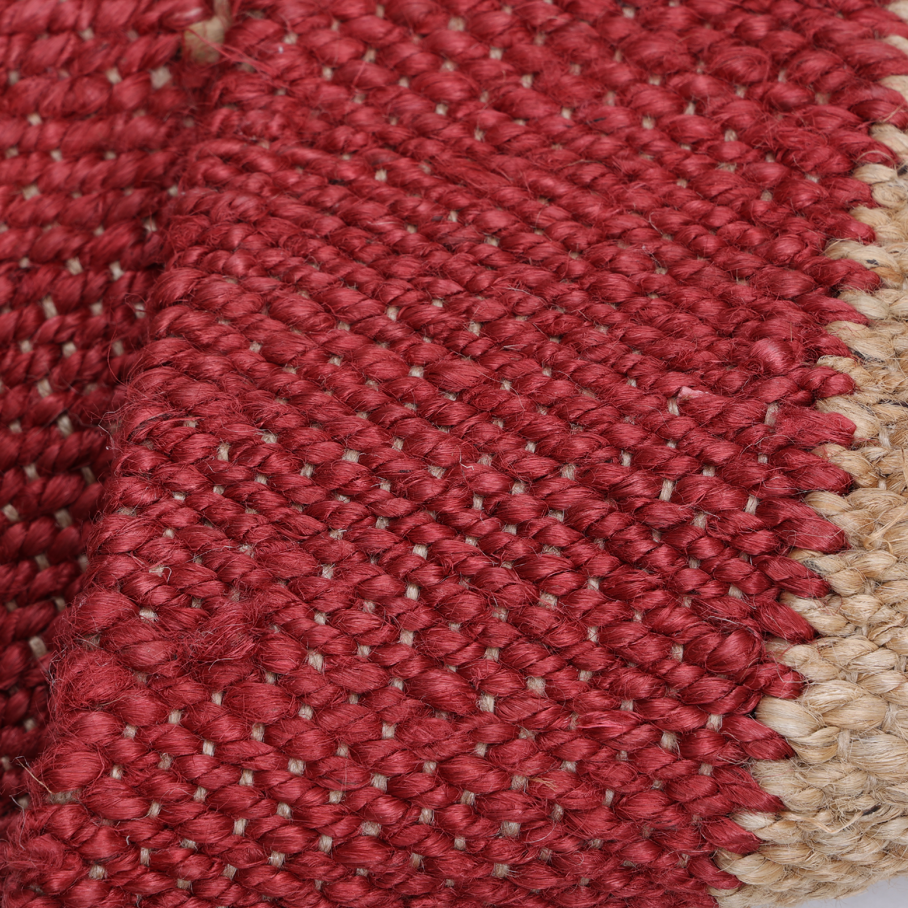 Scendiletto Baliko in juta, L 110 x L 60 cm, giallo/rosso - 12