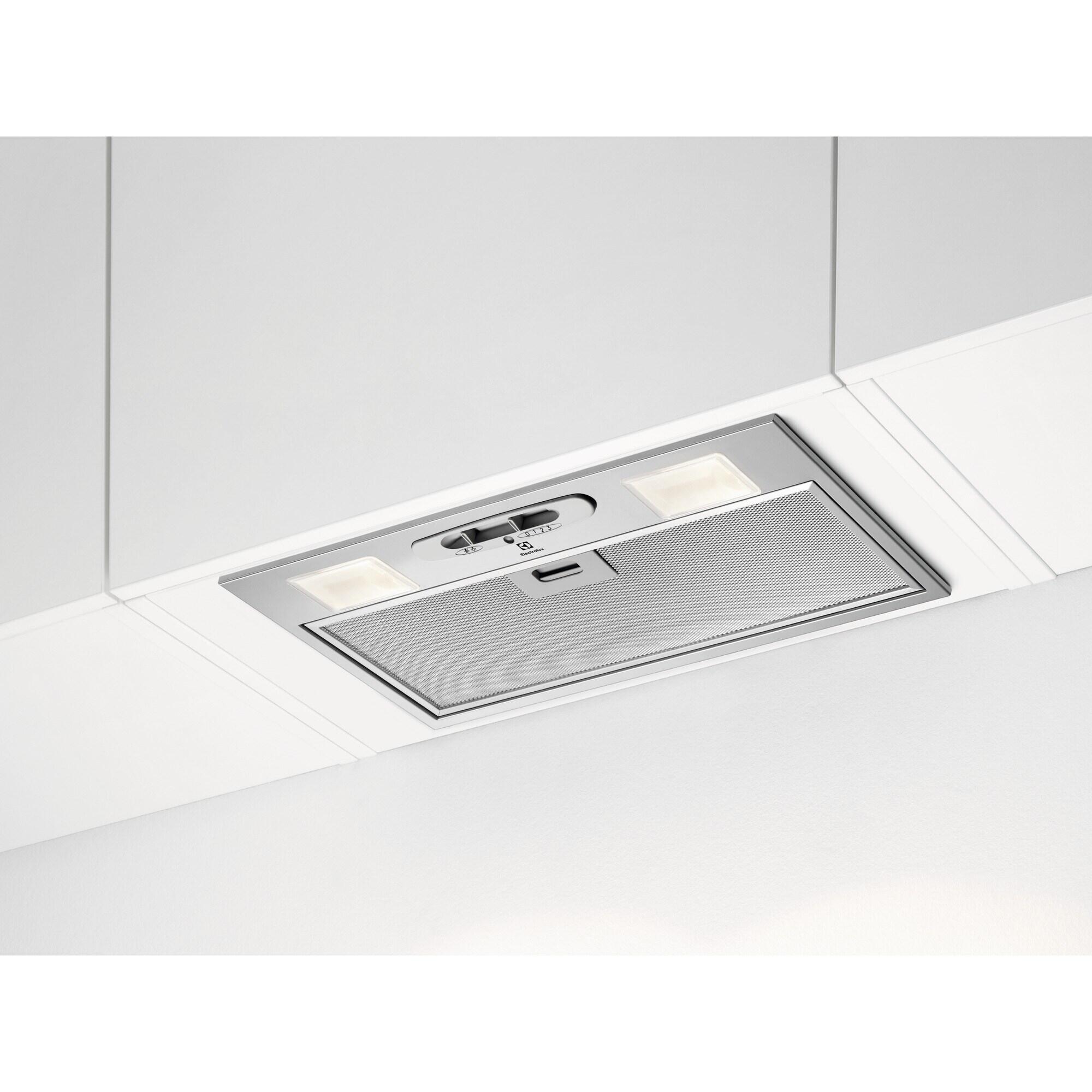 Campana decorativa ELECTROLUX LFP226S con 3 velocidades 60 cm 330 m/h inox clase C