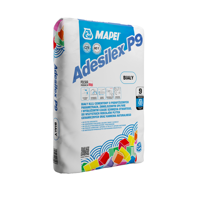 Zaprawa klejowa Adesilex P9 biały 22,5 kg Mapei