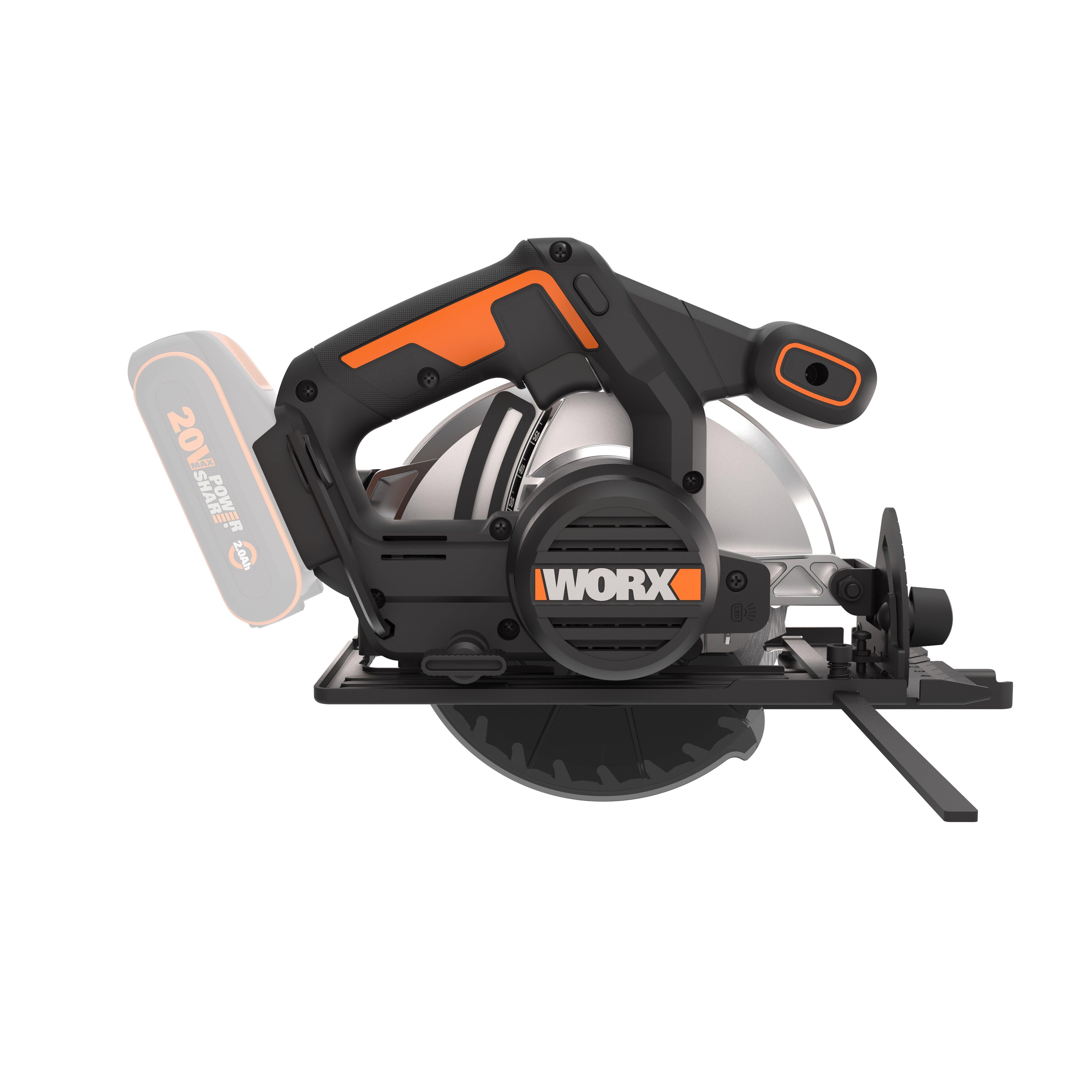 Sierra circular sin cable WORX - 3