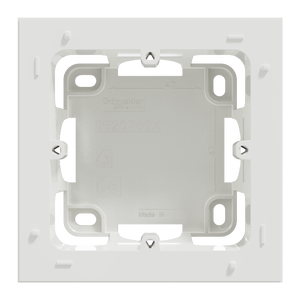 Boîte support pour montage saillie 1 poste Odace, SCHNEIDER ELECTRIC, blanc