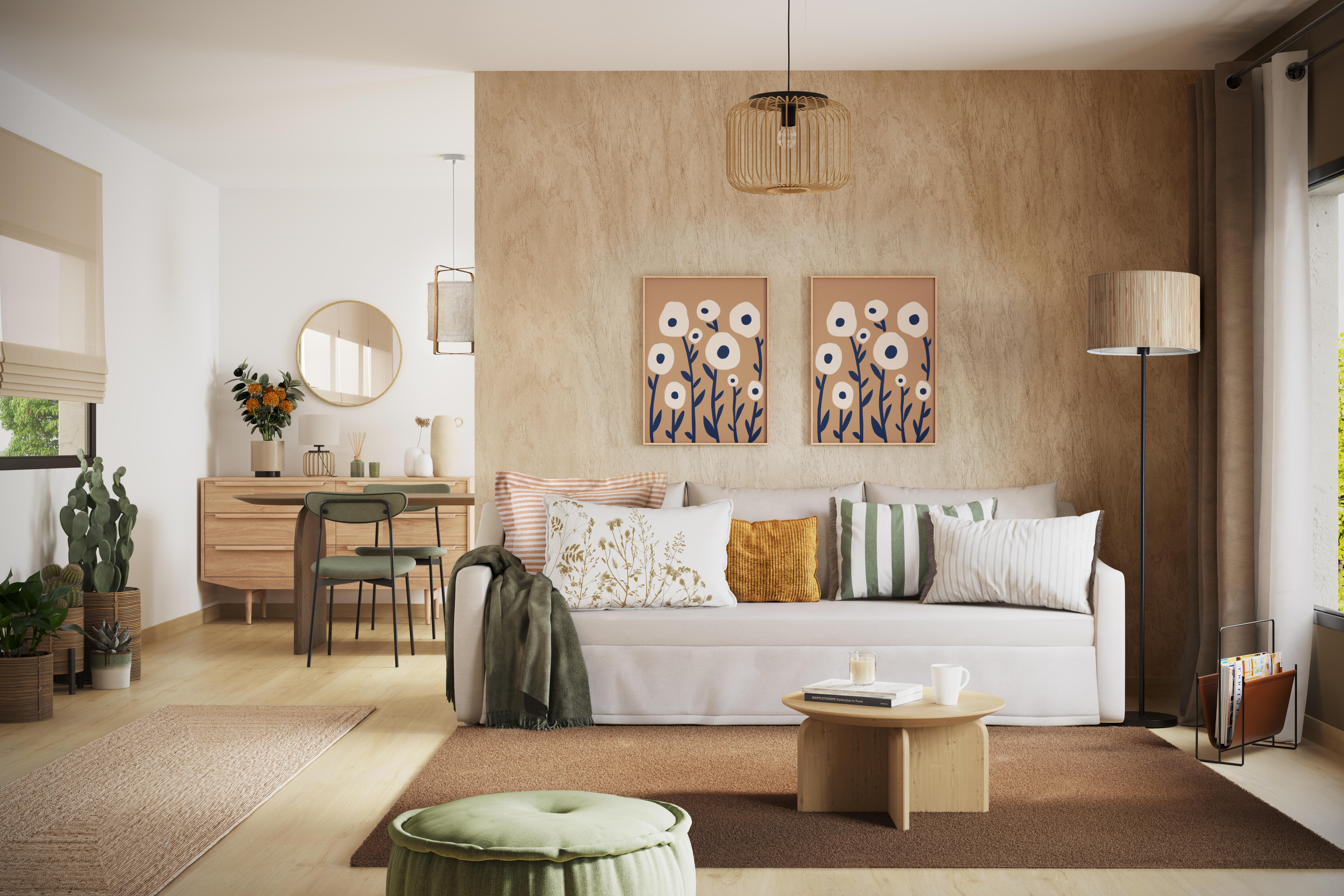 Manta Perfia 130x170cm forest Inspire - 20