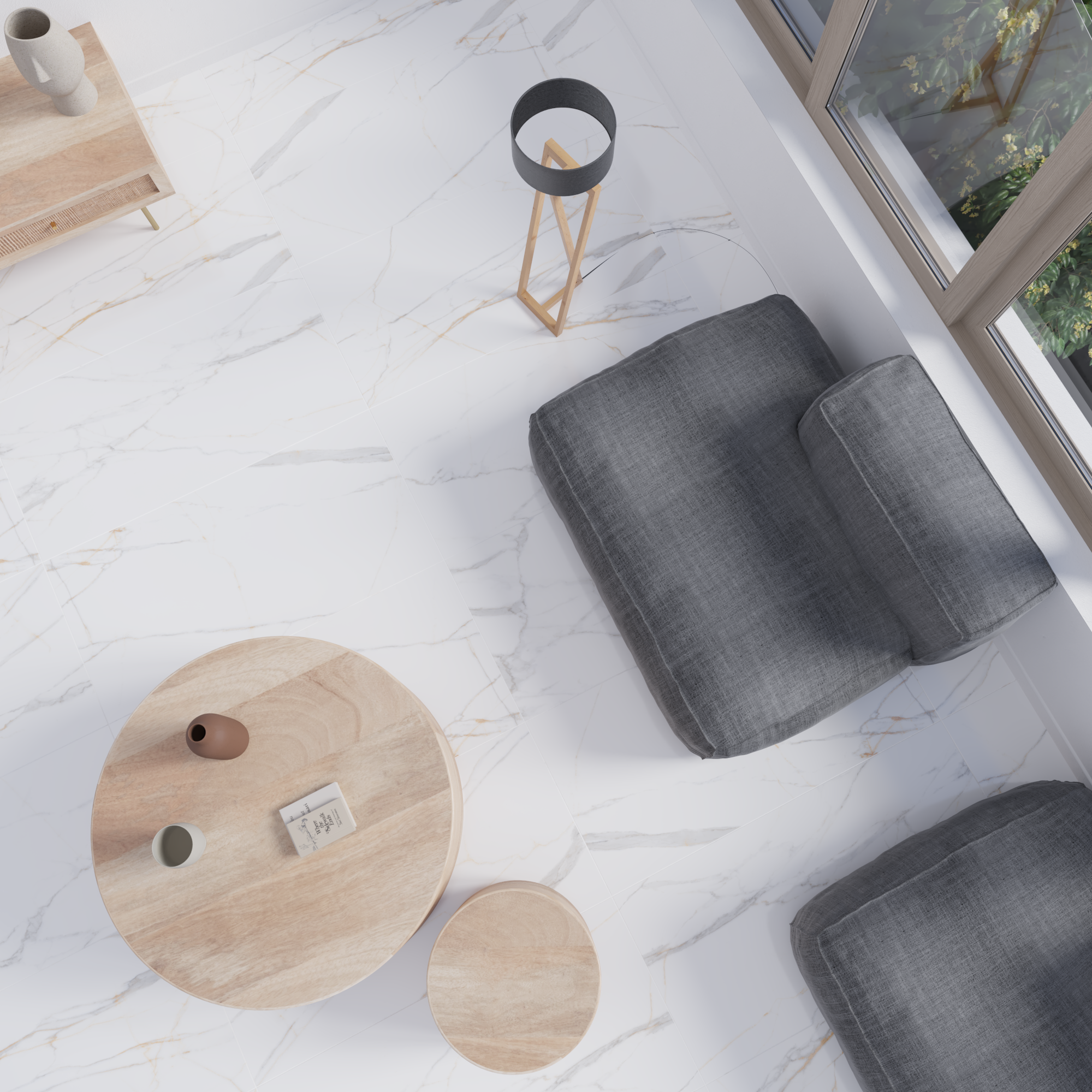 Gres szkliwiony Calacatta Gold 60x120 Artens - 5