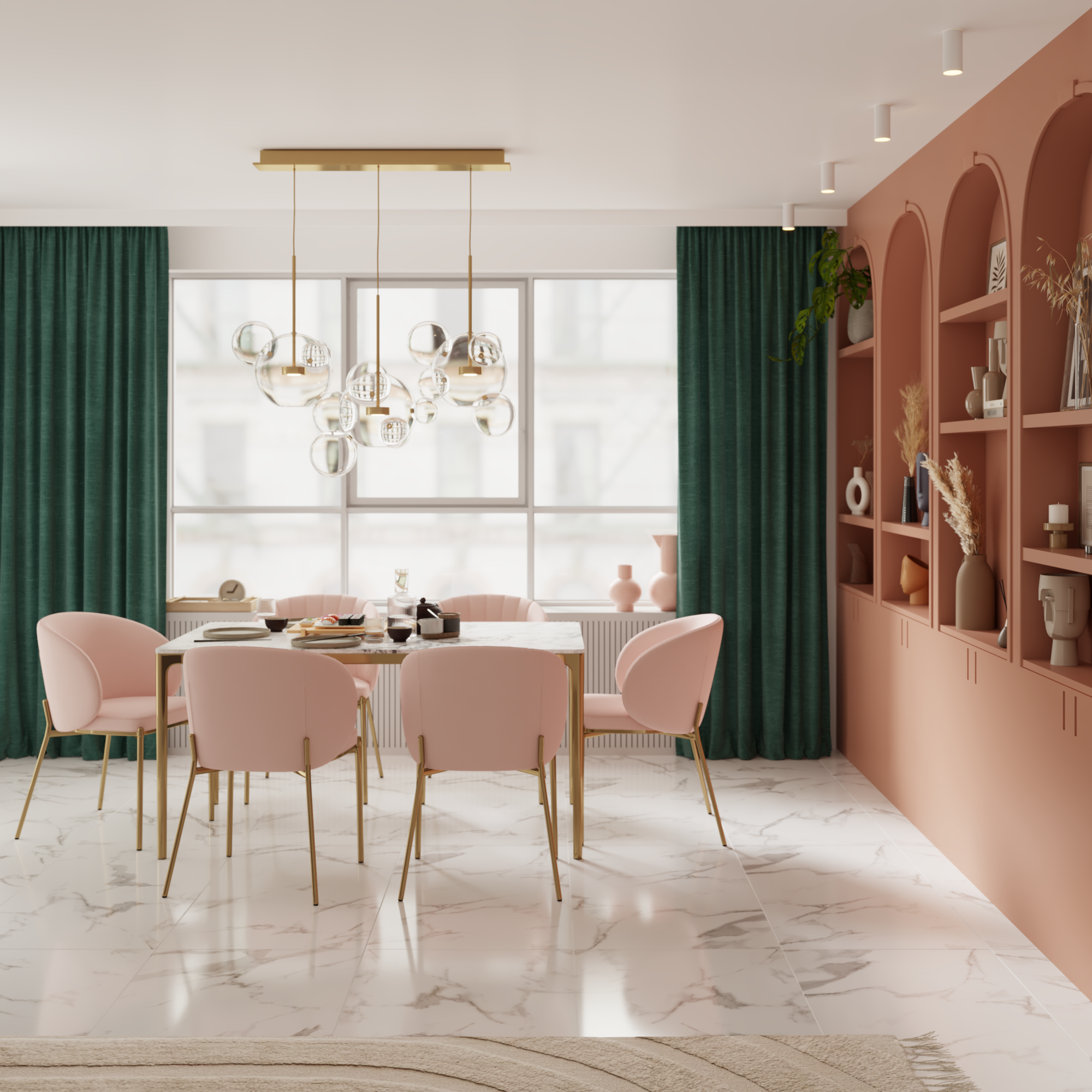 Piastrella da pavimento e rivestimento interno in gres naturale 60 x 120 cm rettificato smaltato bianco lucido Casablanca traffico intenso (pei 4/5) Sp. 9 mm 1.44 mq - 5