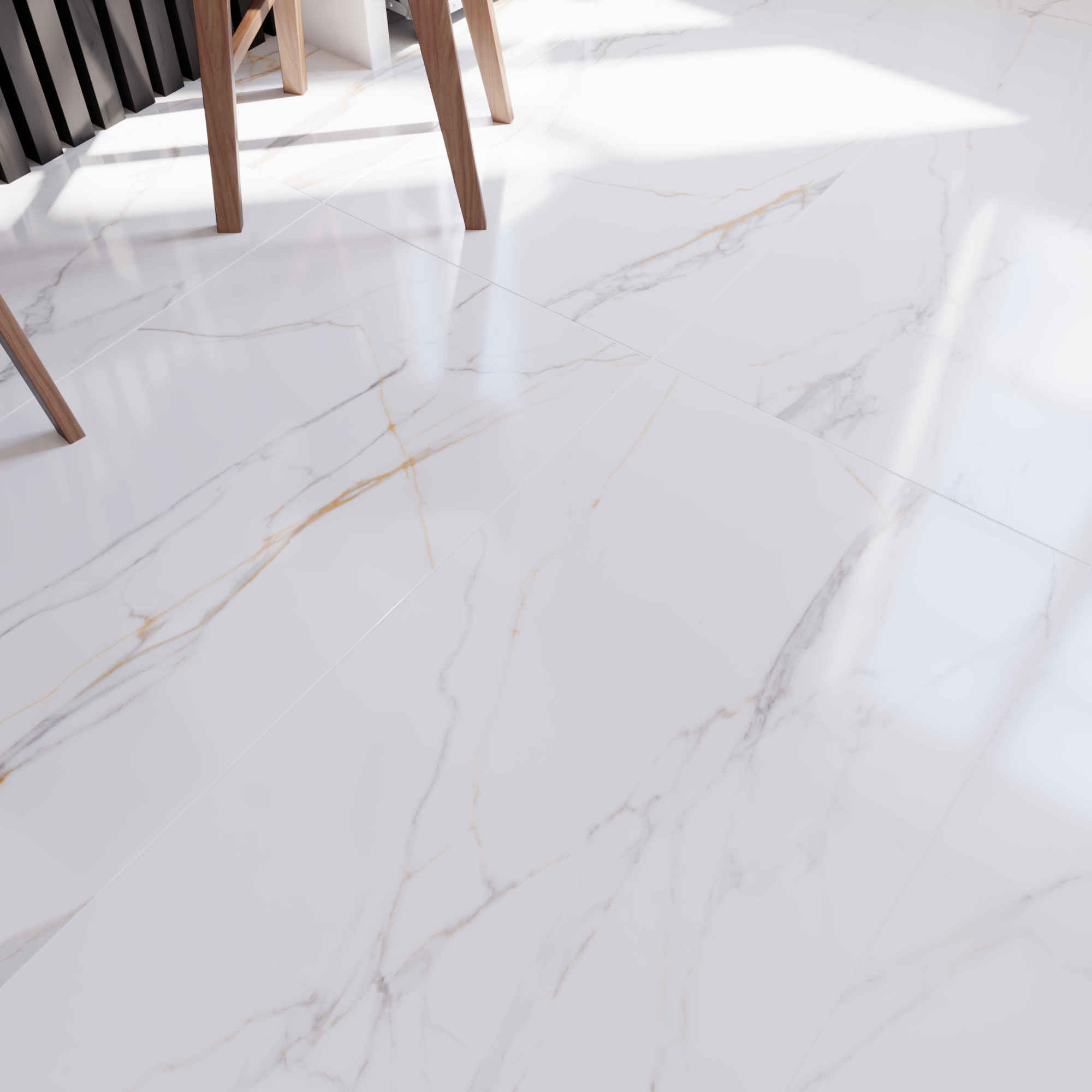 Gres szkliwiony Calacatta Gold 60x120 Artens - 8