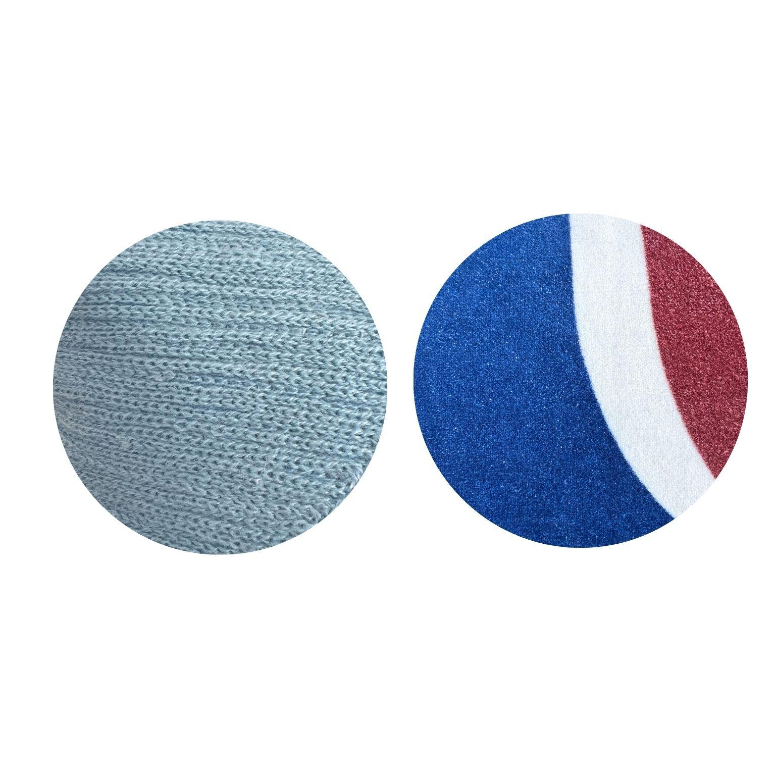 Coussin effet velour Hannes, multicouleur l.30 x L.50 cm - 4