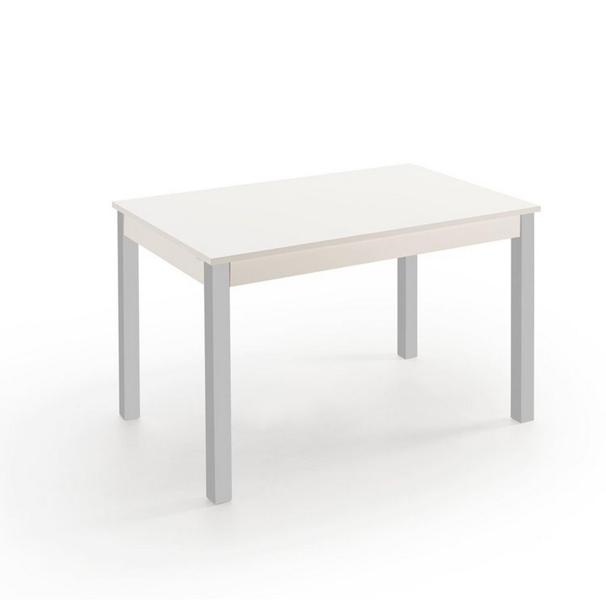 Mesa de cocina nadia (100/100x60) cm blanco
