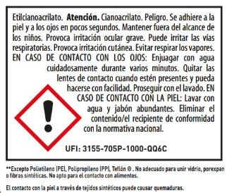 Pegamento instantáneo Super Glue-3 Loctite 5 gr con pincel transparente para metal, cuero, madera, cerámica, plástico, cartón, impermeable, resistente a las intemperies, resistencia de vibración, se puede pintar. Para unir materiales. - 13