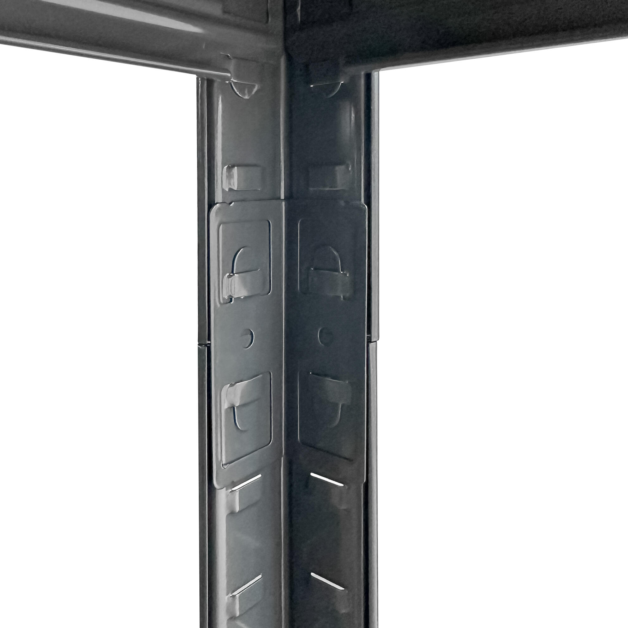 Regał magazynowy Stabil S wym. 180x90x40 cm, nośność 175kg, antracyt - 4