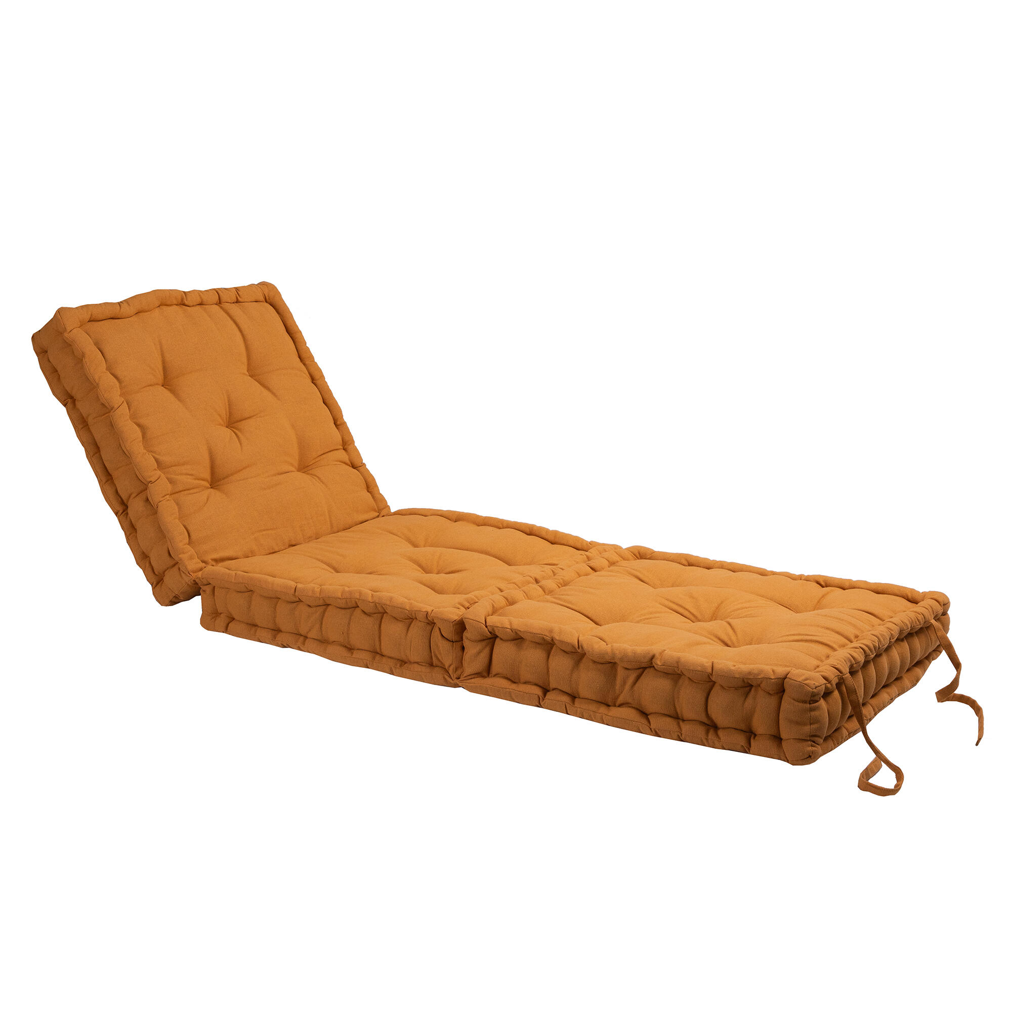 Matelas de sol 3 pièces, ocre l.50 x H.30 cm - 3